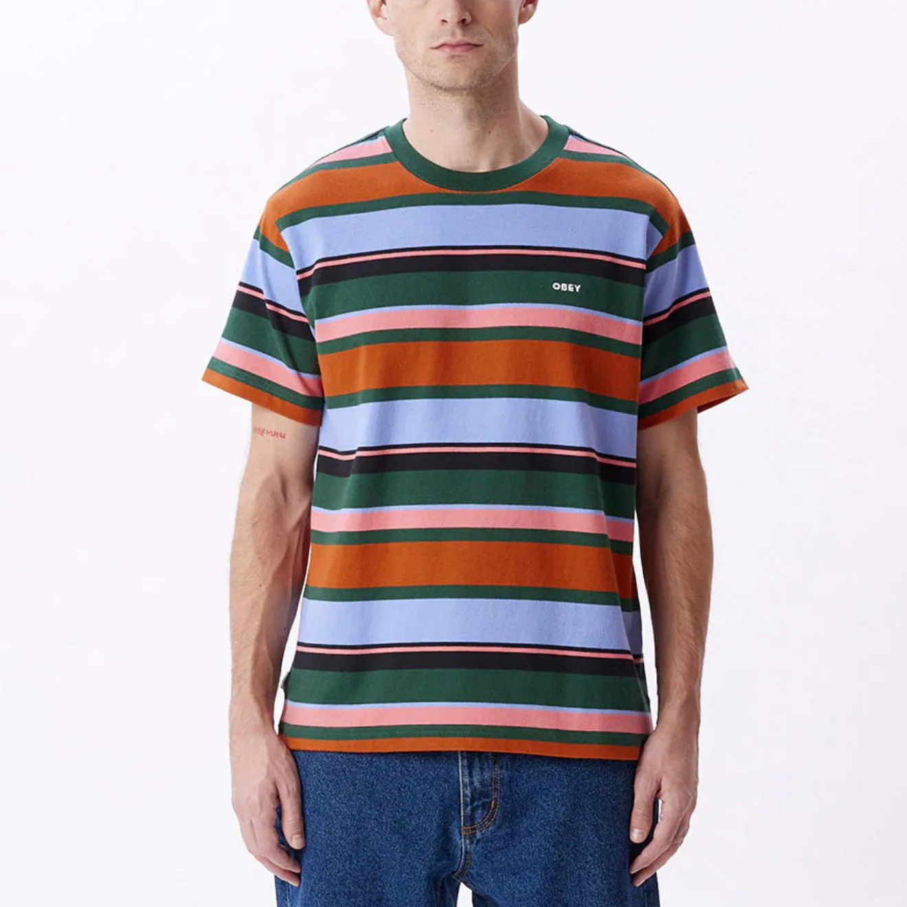 Storming stripe tee ss