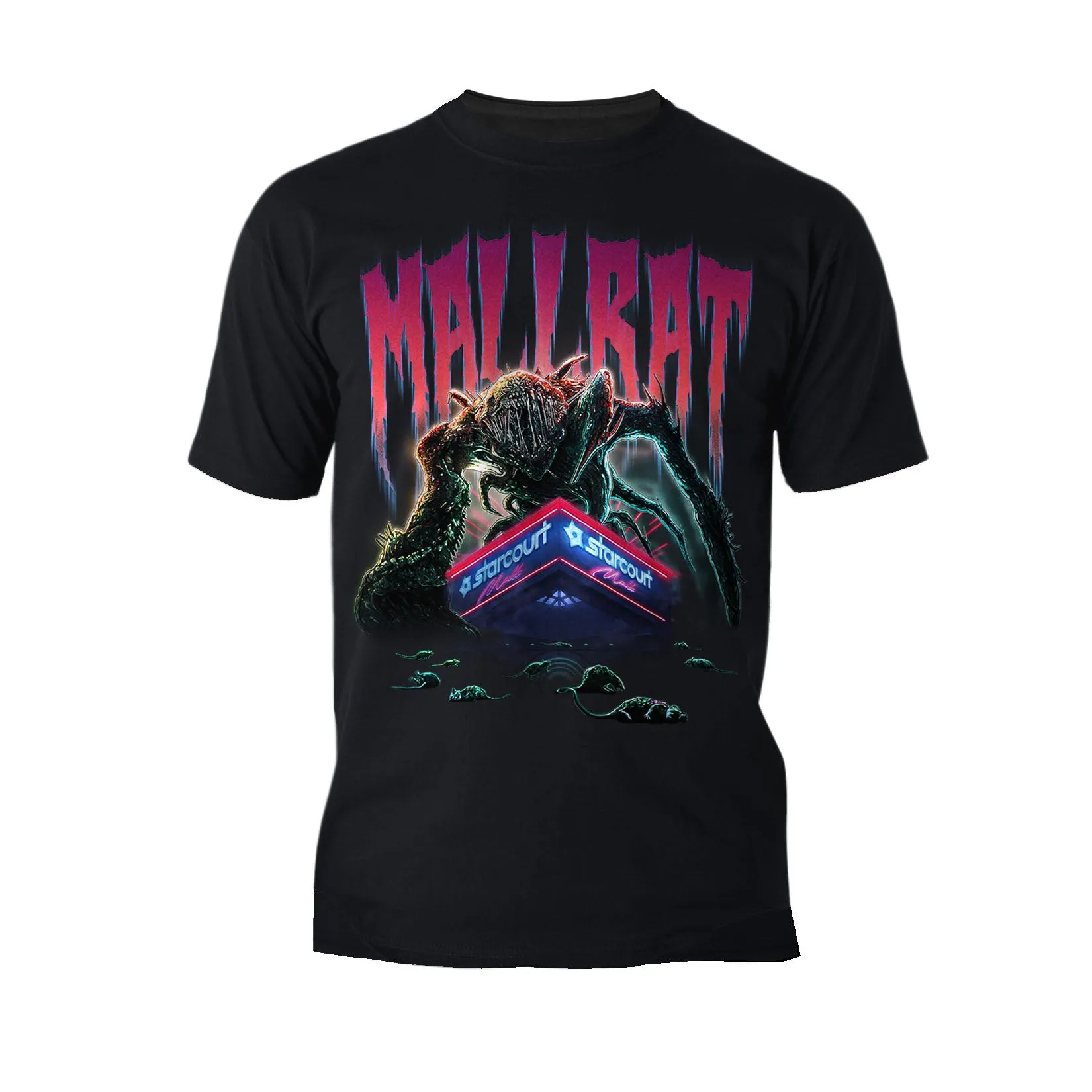 Stranger Things Mind Flayer Mallrat Men's T-Shirt