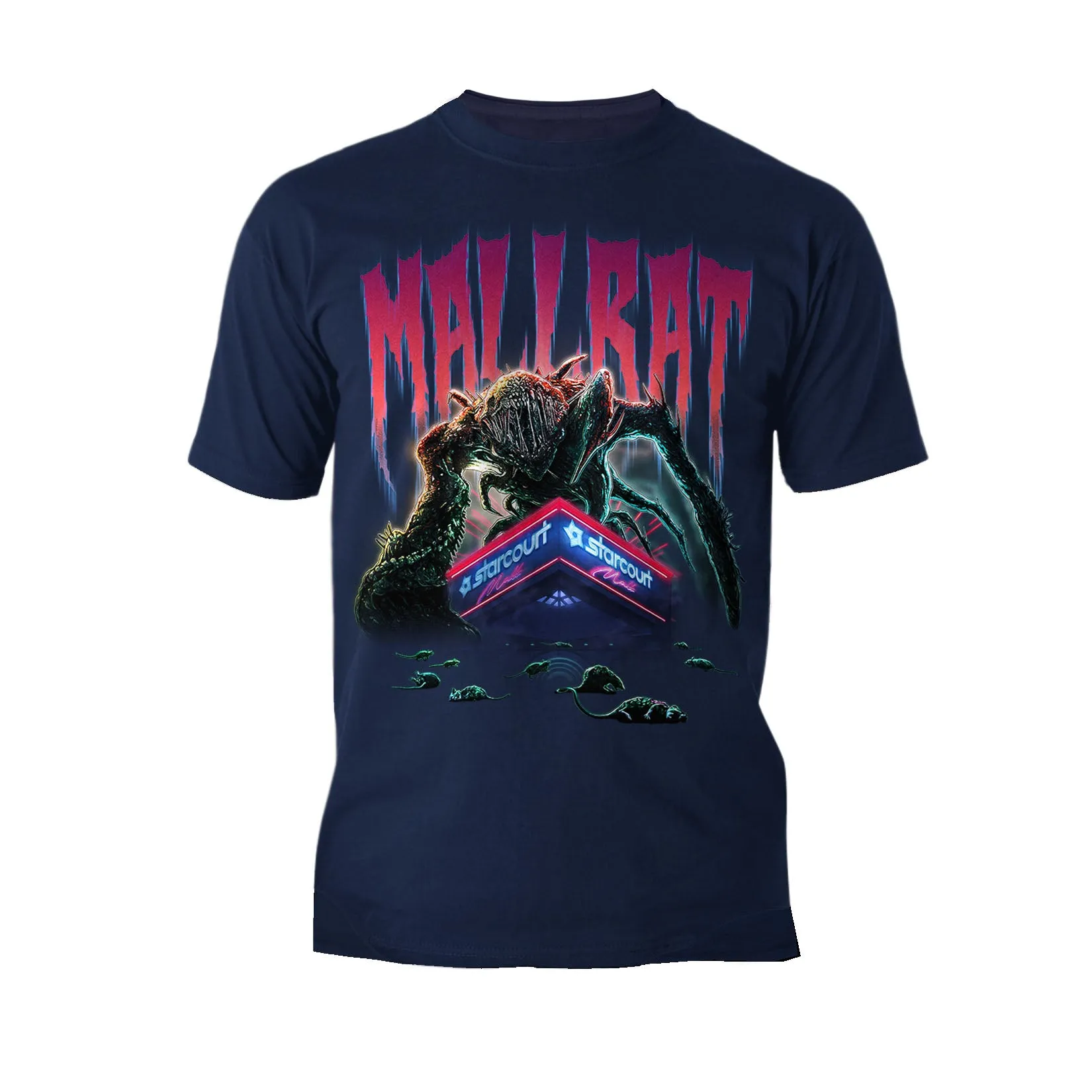 Stranger Things Mind Flayer Mallrat Men's T-Shirt