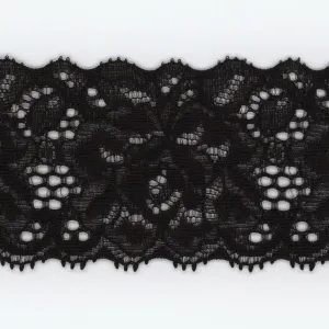 Stretch Trimming Lace #50 Black
