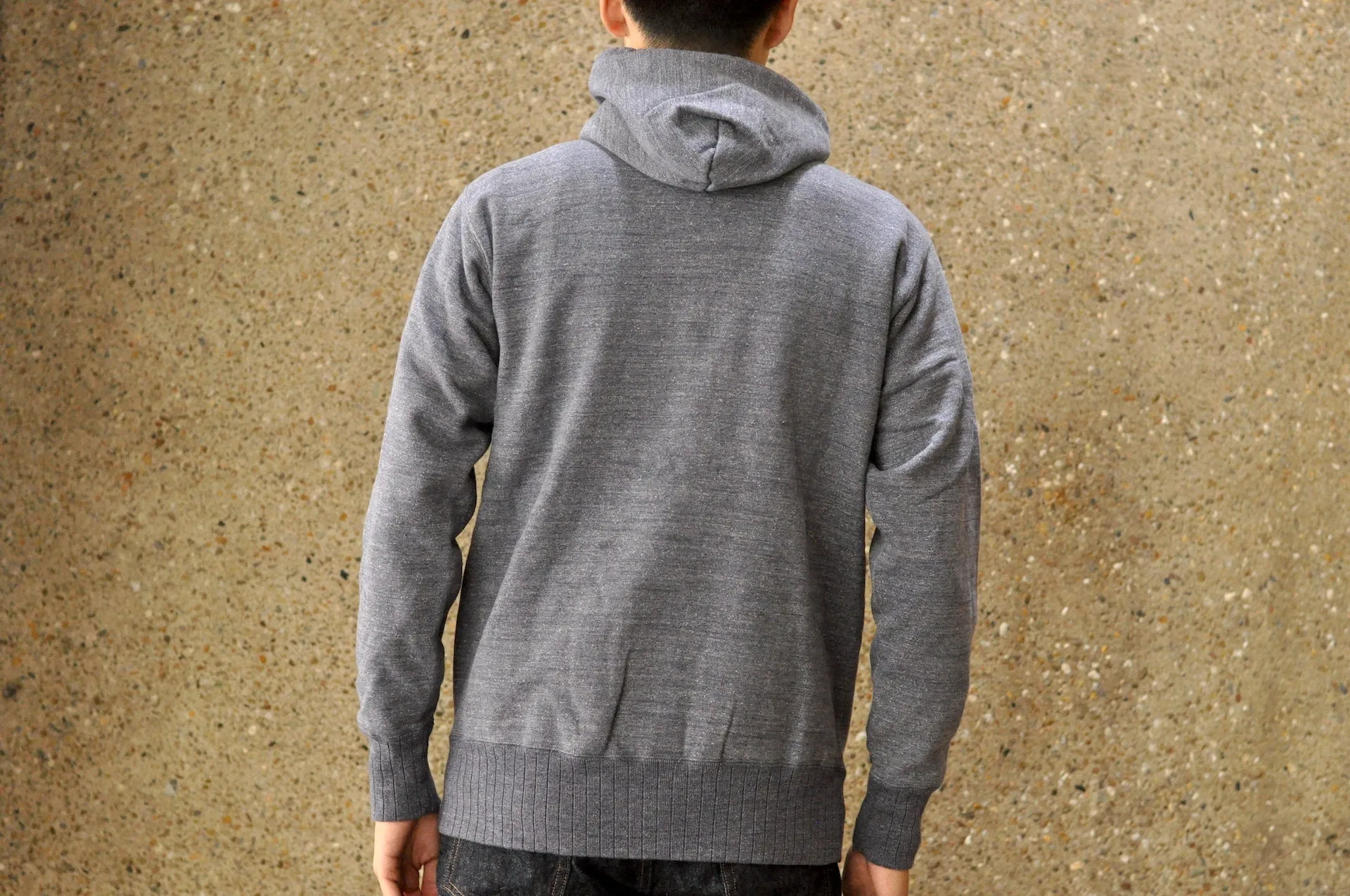Studio D'Artisan 12oz 'Suvin Gold' Loopwheeled Pull Over (Heather Navy)