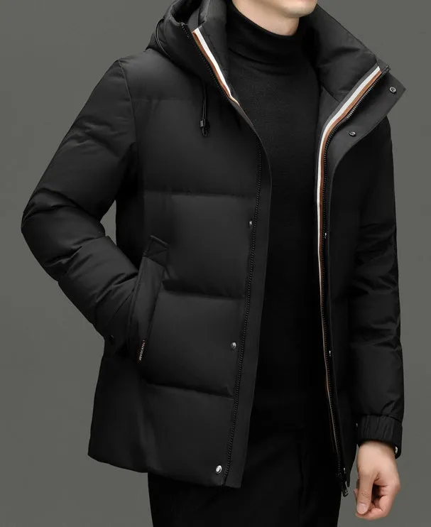 Stylish Hooded Puffer Jacket