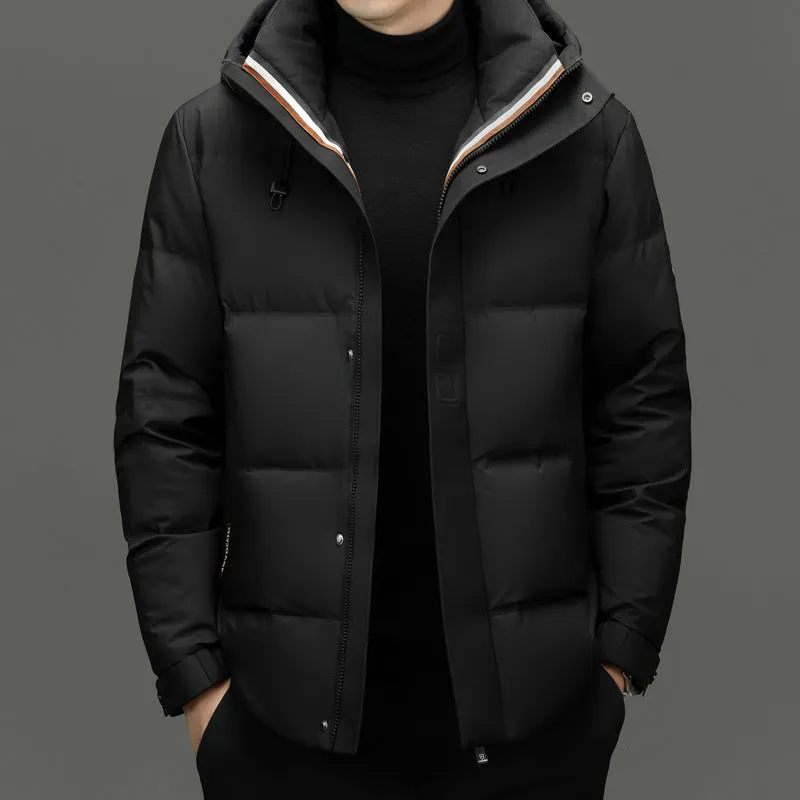 Stylish Hooded Puffer Jacket