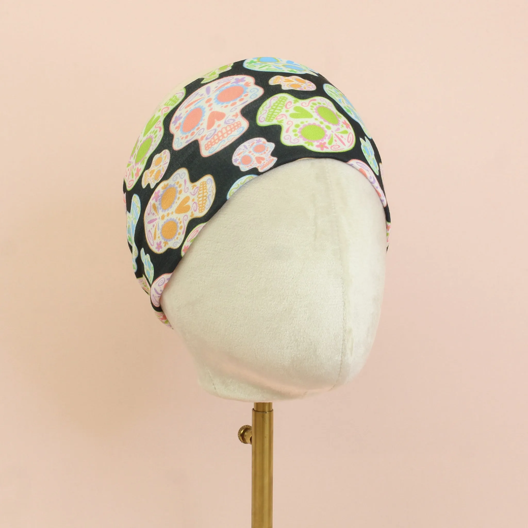 Sugar Skull Stretch Headband