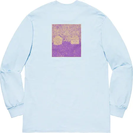 Supreme The Real Shit L/S- Light Blue