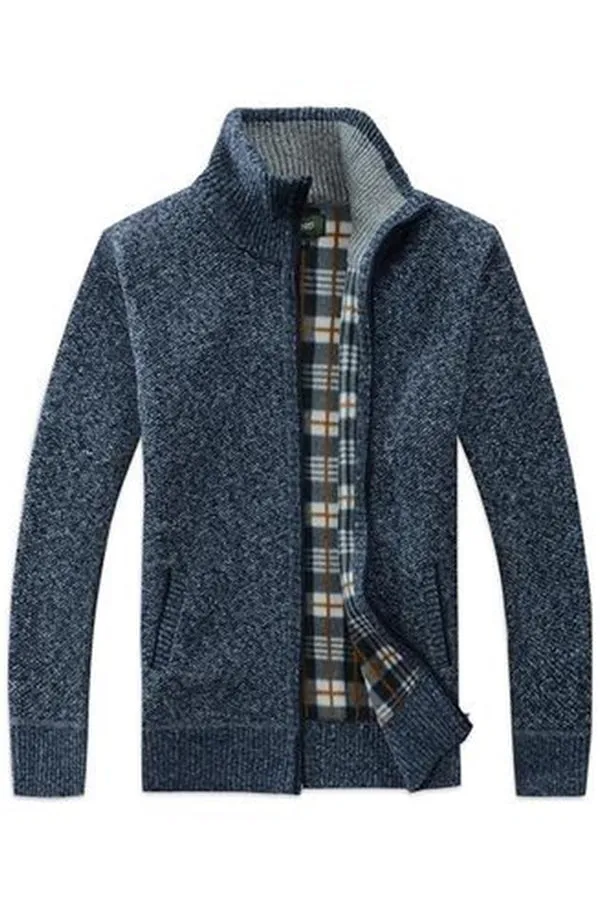 sweater slim coat