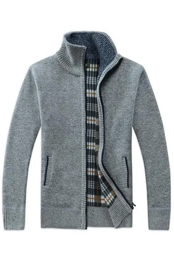 sweater slim coat