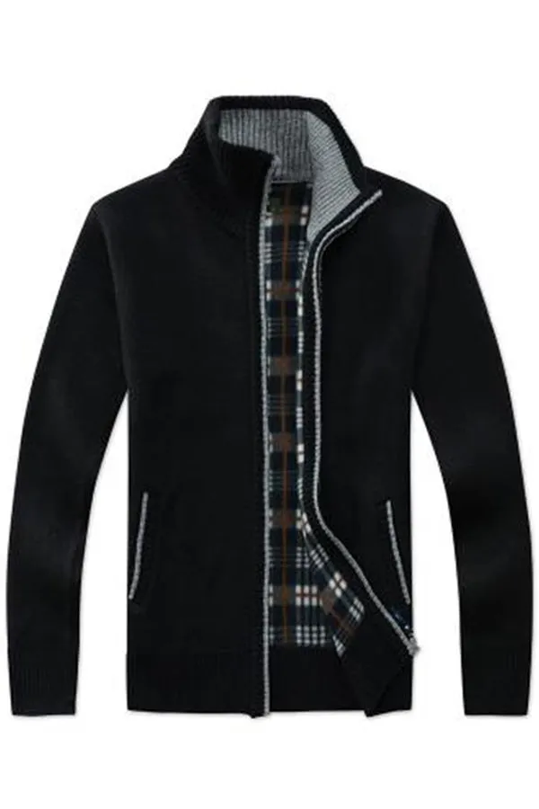 sweater slim coat