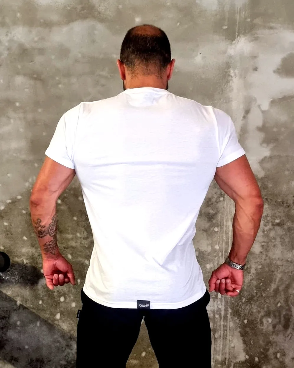 T-Shirt Basic White (Logo 3D)