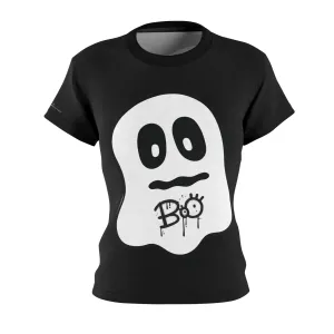 T-Shirt, Black Baby Ghost Boo Motive