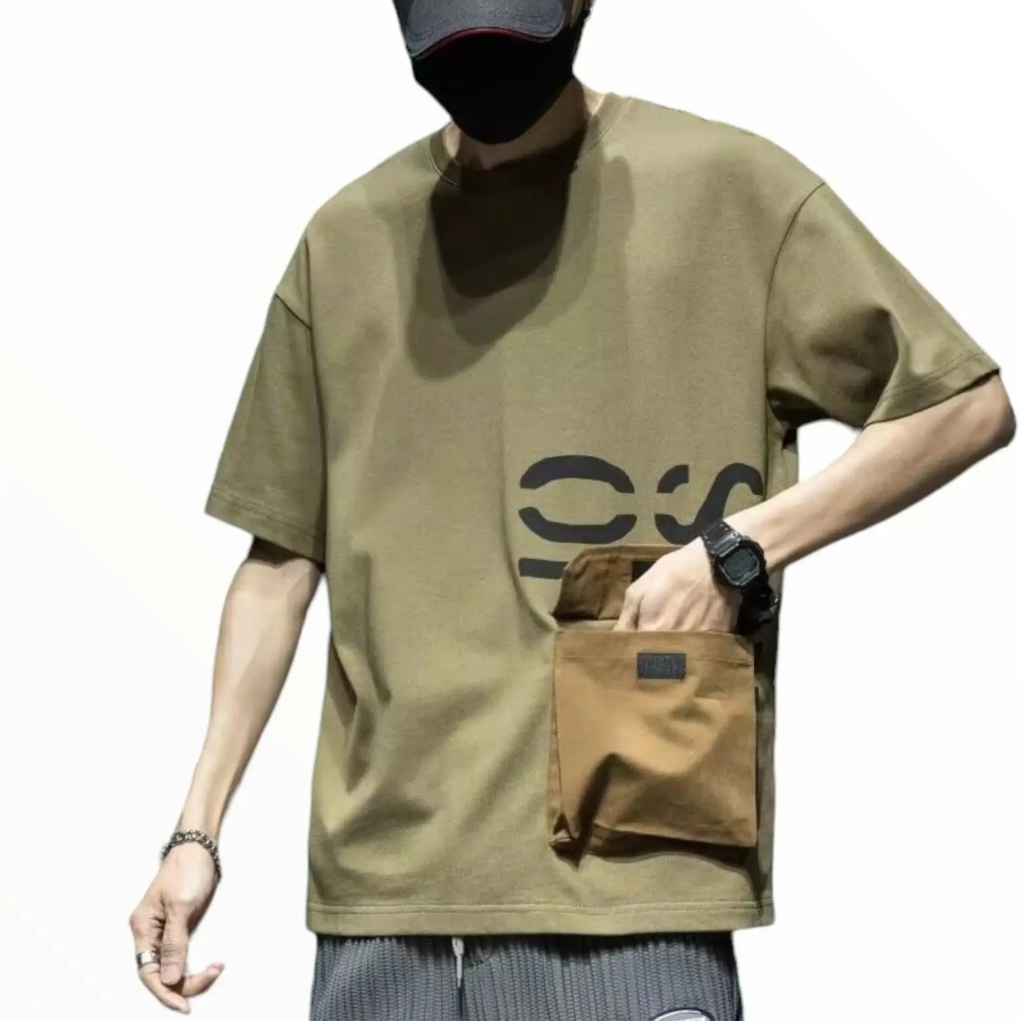 T-SHIRT MILITAIRE - COLLECTION MASCULINE