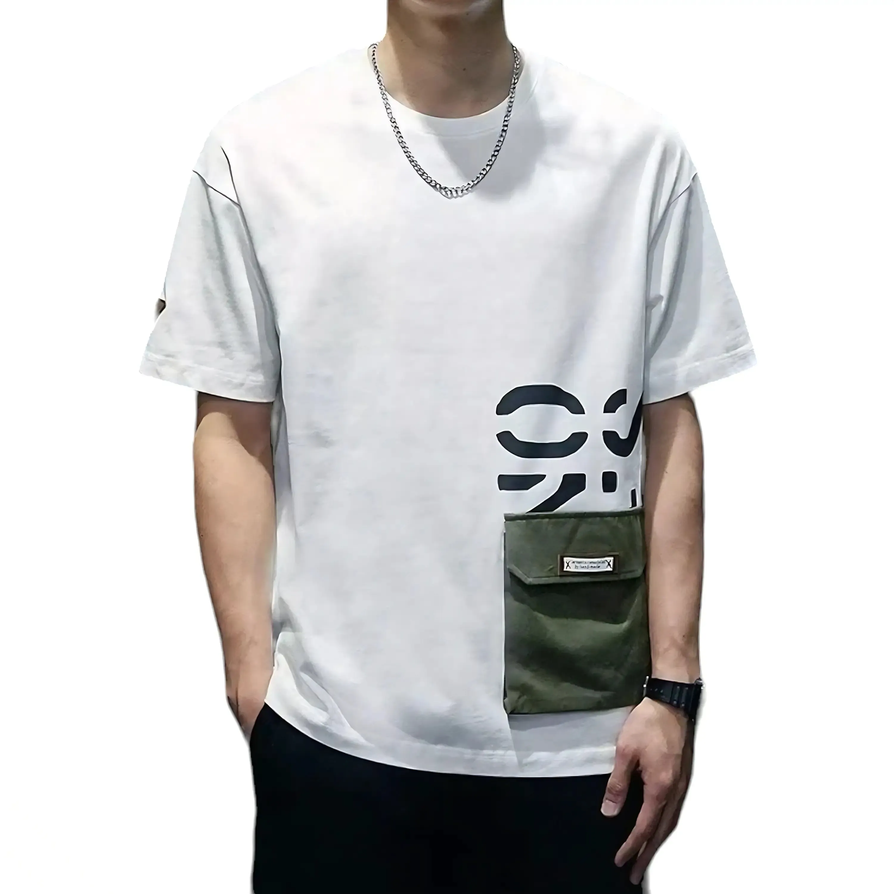 T-SHIRT MILITAIRE - COLLECTION MASCULINE