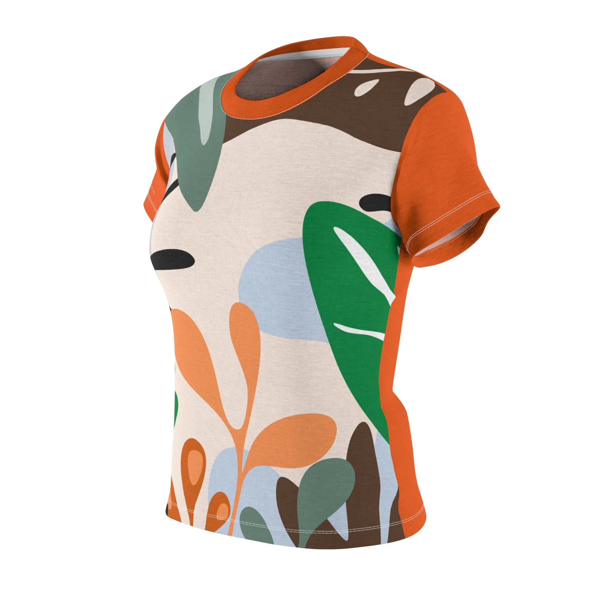 T-Shirt, Orange Foliage