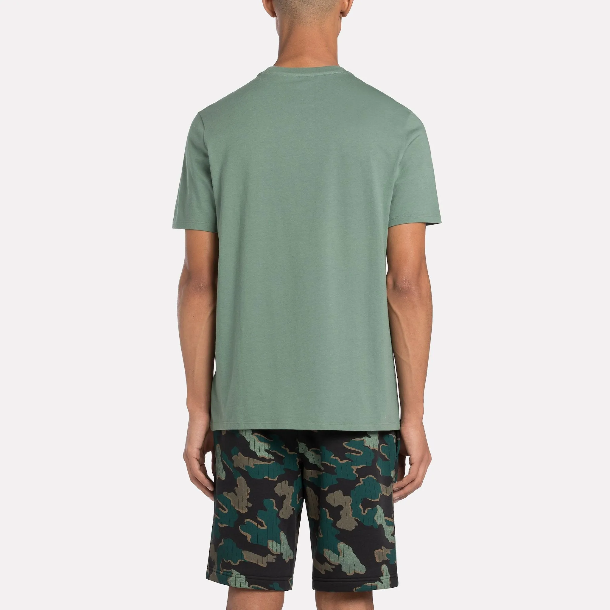 T-SHIRT REEBOK CROSSFIT MAGLIA UOMO IDENTITY MOTION PRINTED VERDE