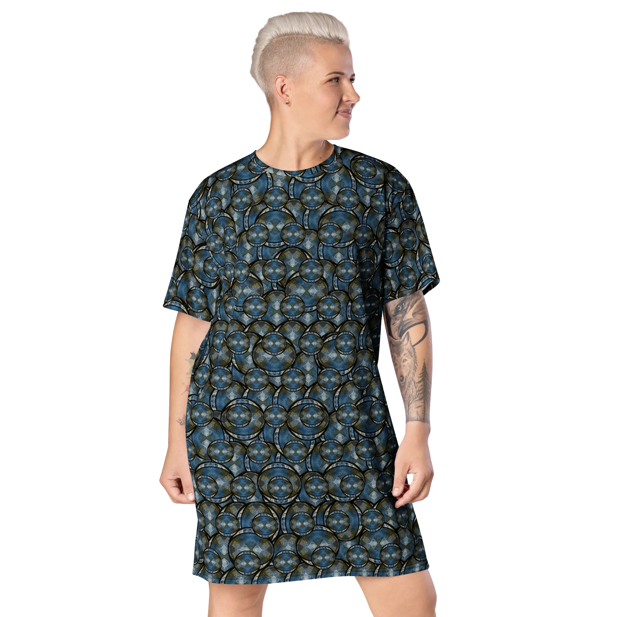 T-Shirt Tunic (Muliebris/Virilis)(Opal Skies Cantus Primus "Lūminōsitās") RJSTHW2024 RJS