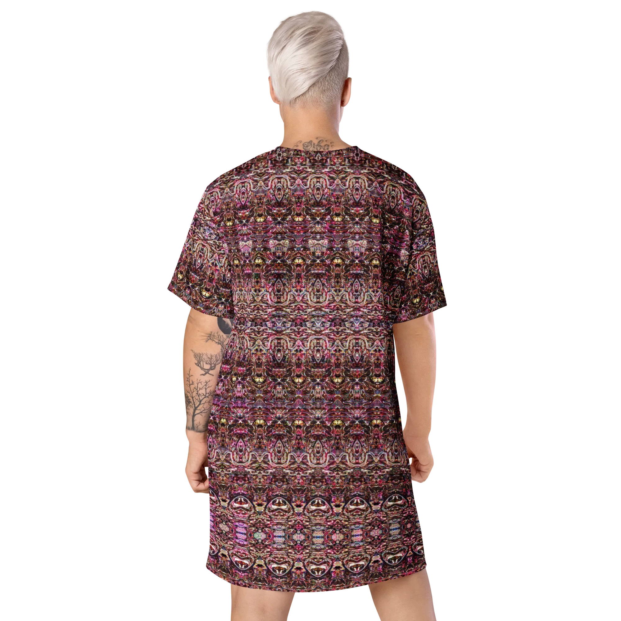 T-Shirt Tunic (Muliebris/Virilis)(Samhain Dream Thaw 14 of 15 Quattuordecim ex Quindecim & Purple Logo Vertō Supra Infraque) RJSTHW2024 RJS