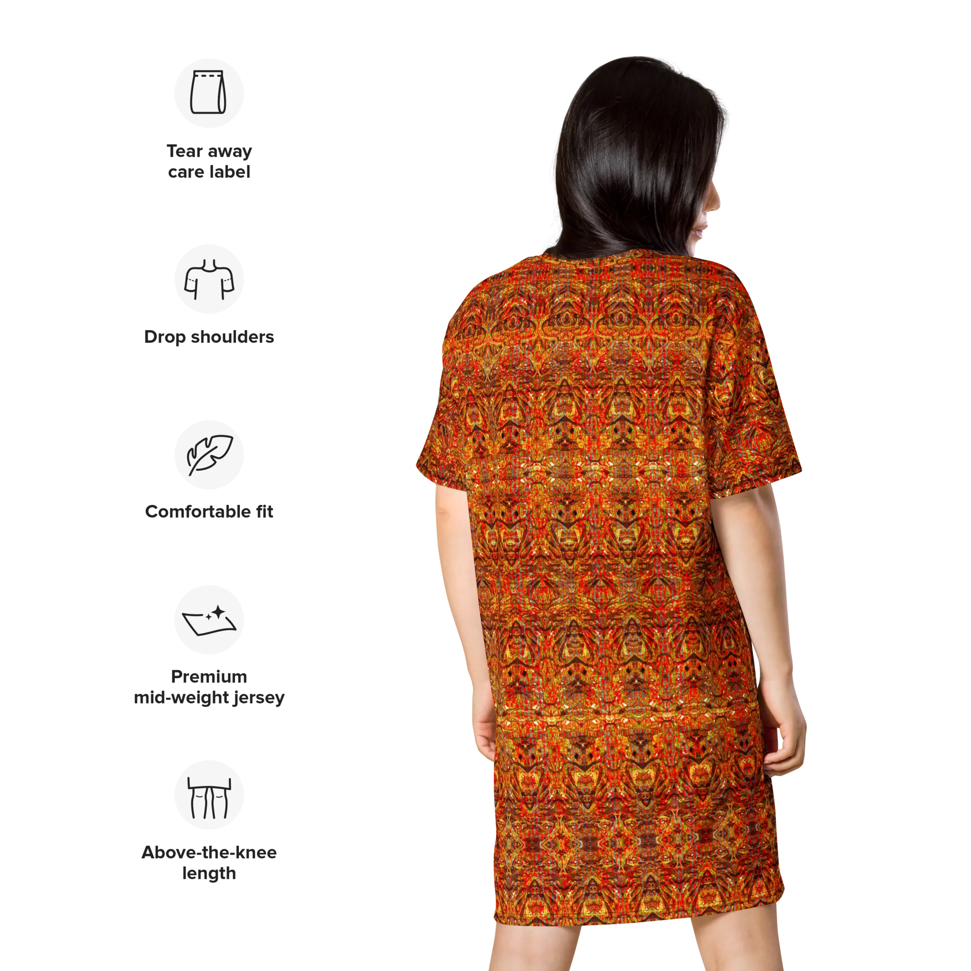 T-Shirt Tunic (Muliebris/Virilis)(Samhain Dream Thaw 15 of 15 Quindecim ex Quindecim & Orange Logo) RJSTHW2024 RJS
