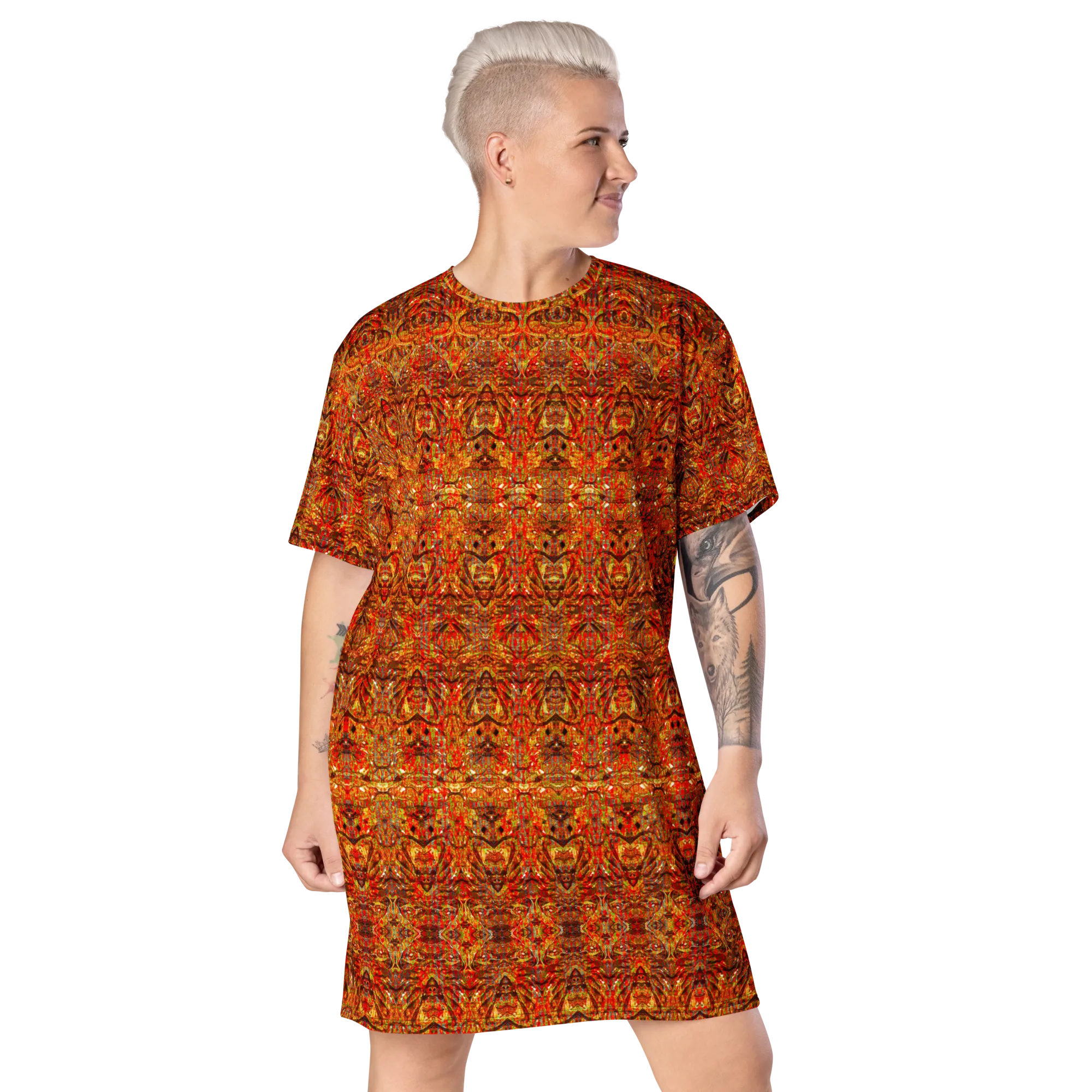 T-Shirt Tunic (Muliebris/Virilis)(Samhain Dream Thaw 15 of 15 Quindecim ex Quindecim & Orange Logo) RJSTHW2024 RJS