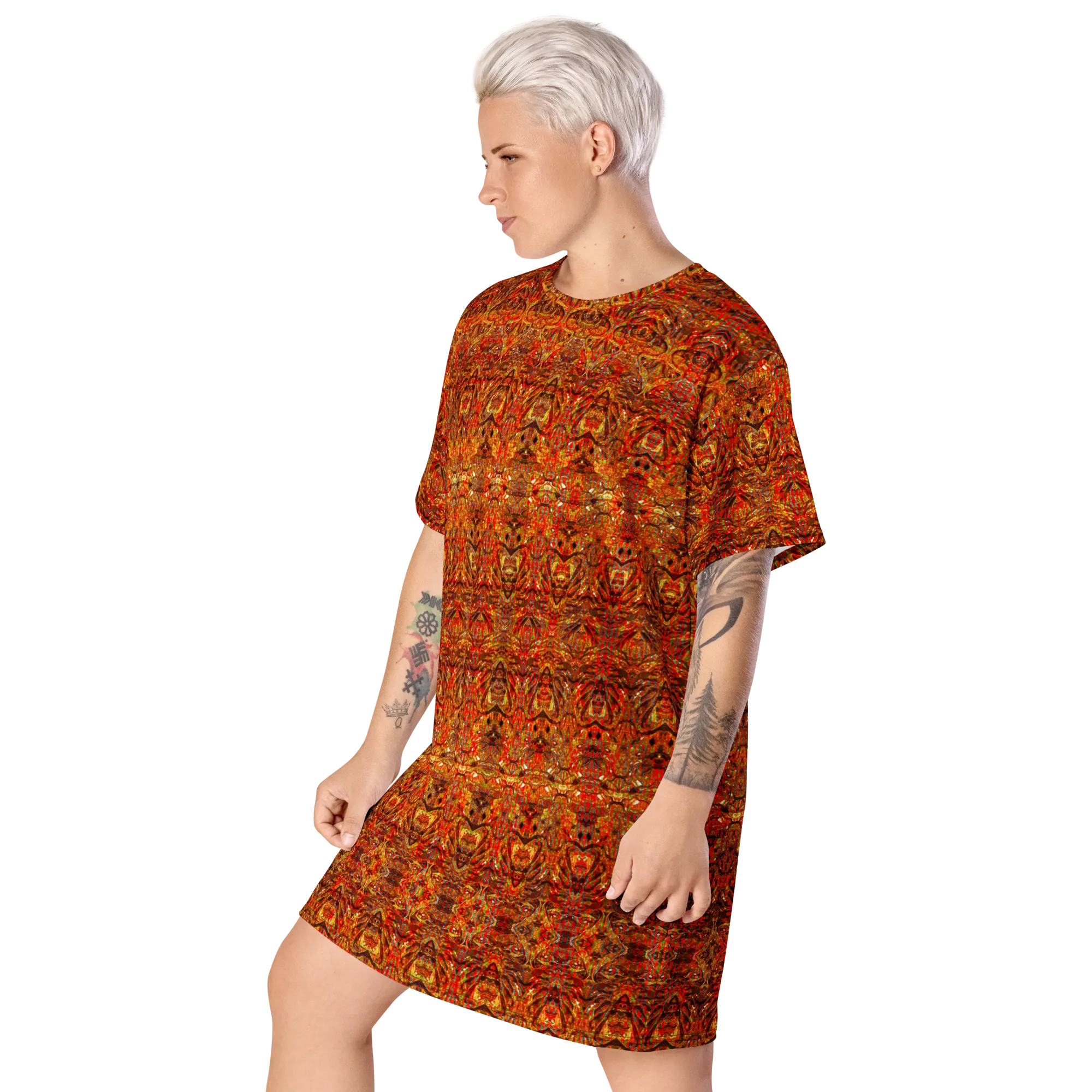 T-Shirt Tunic (Muliebris/Virilis)(Samhain Dream Thaw 15 of 15 Quindecim ex Quindecim & Orange Logo) RJSTHW2024 RJS