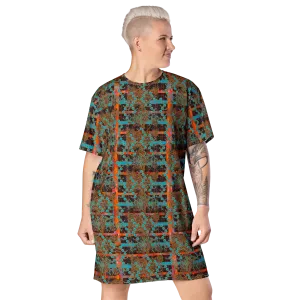 T-Shirt Tunic (Muliebris/Virilis)(Tree Link WindSong Flower) RJSTH@Fabric#12 RJSTHW2024 RJS