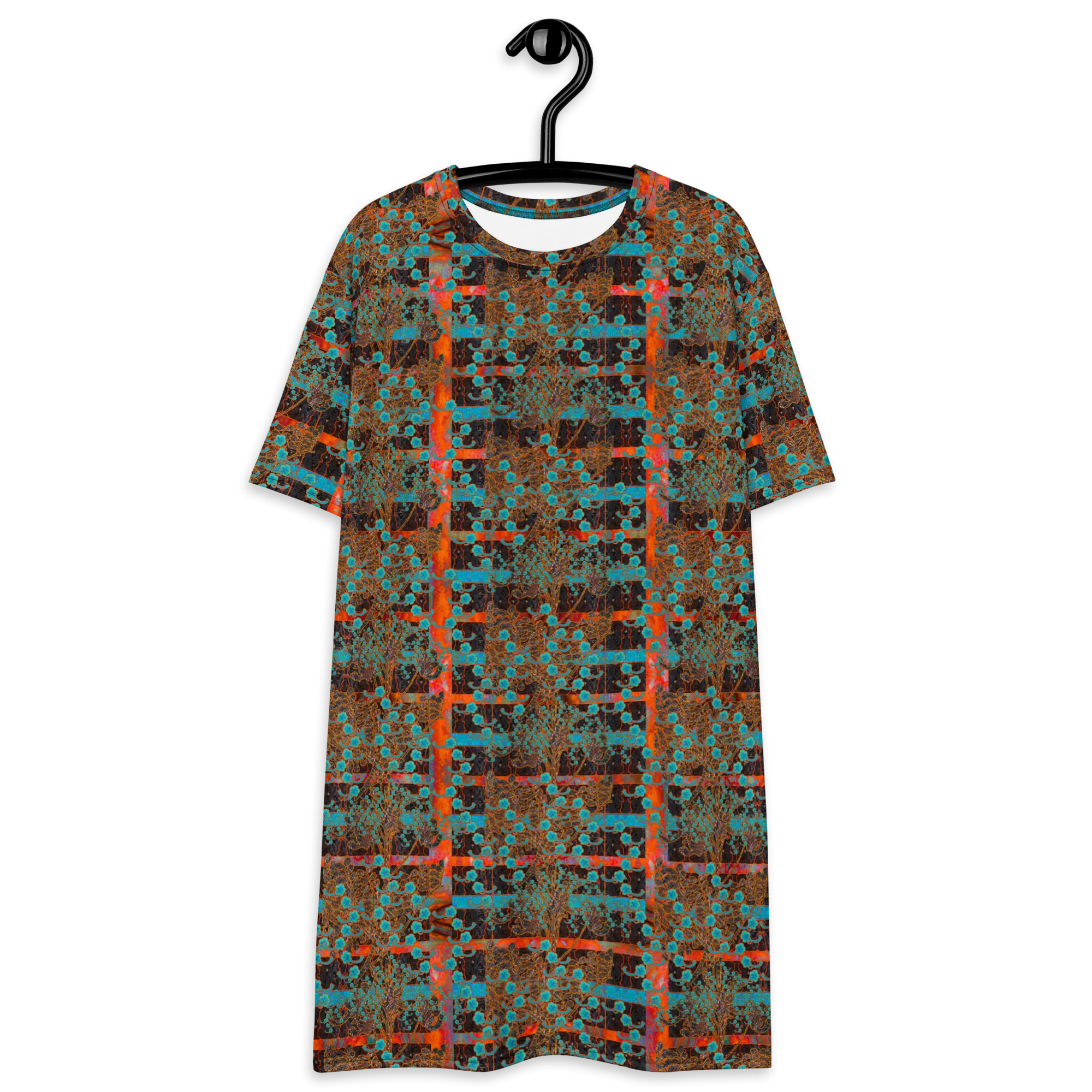 T-Shirt Tunic (Muliebris/Virilis)(Tree Link WindSong Flower) RJSTH@Fabric#12 RJSTHW2024 RJS