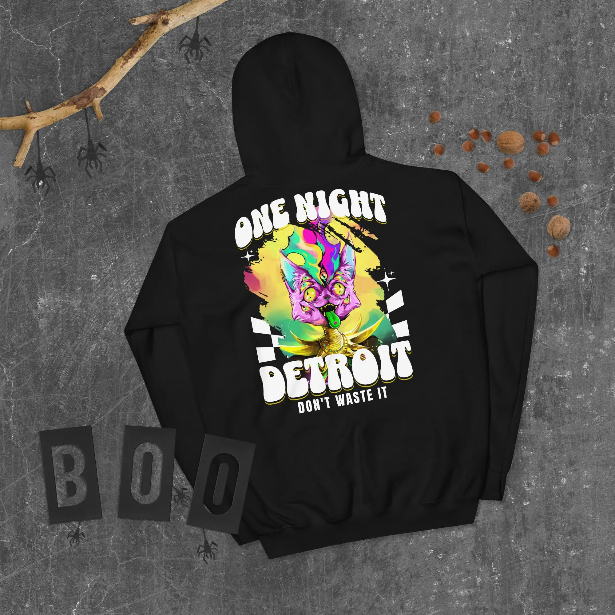 Techno Clothing | One Night in Detroit Techno Hoodie