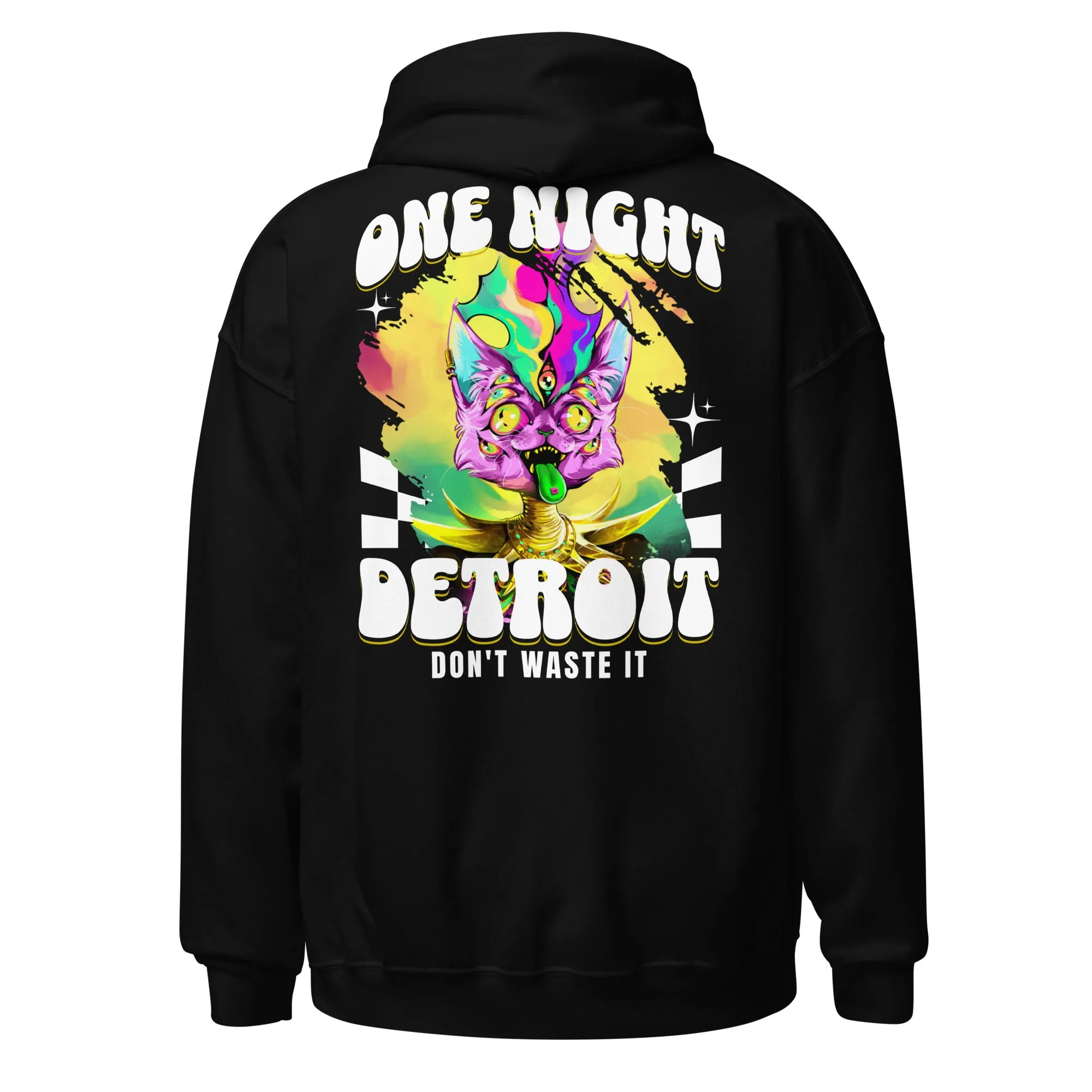 Techno Clothing | One Night in Detroit Techno Hoodie