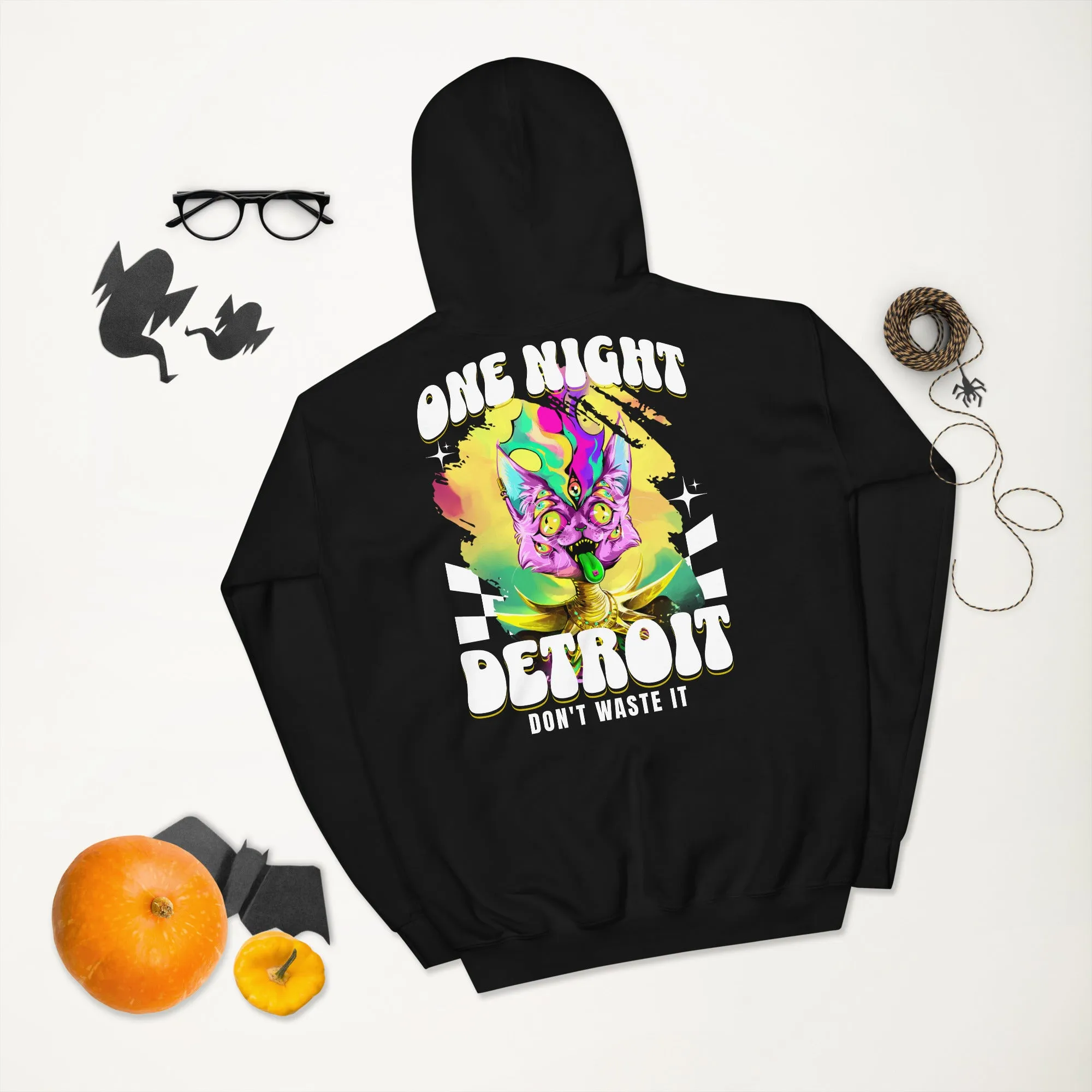Techno Clothing | One Night in Detroit Techno Hoodie