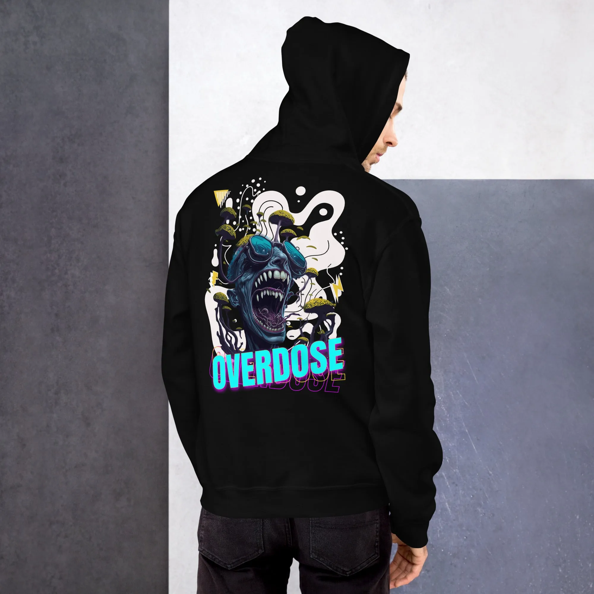 Techno Hoodie | Overdose Organism | Techno Streetwear