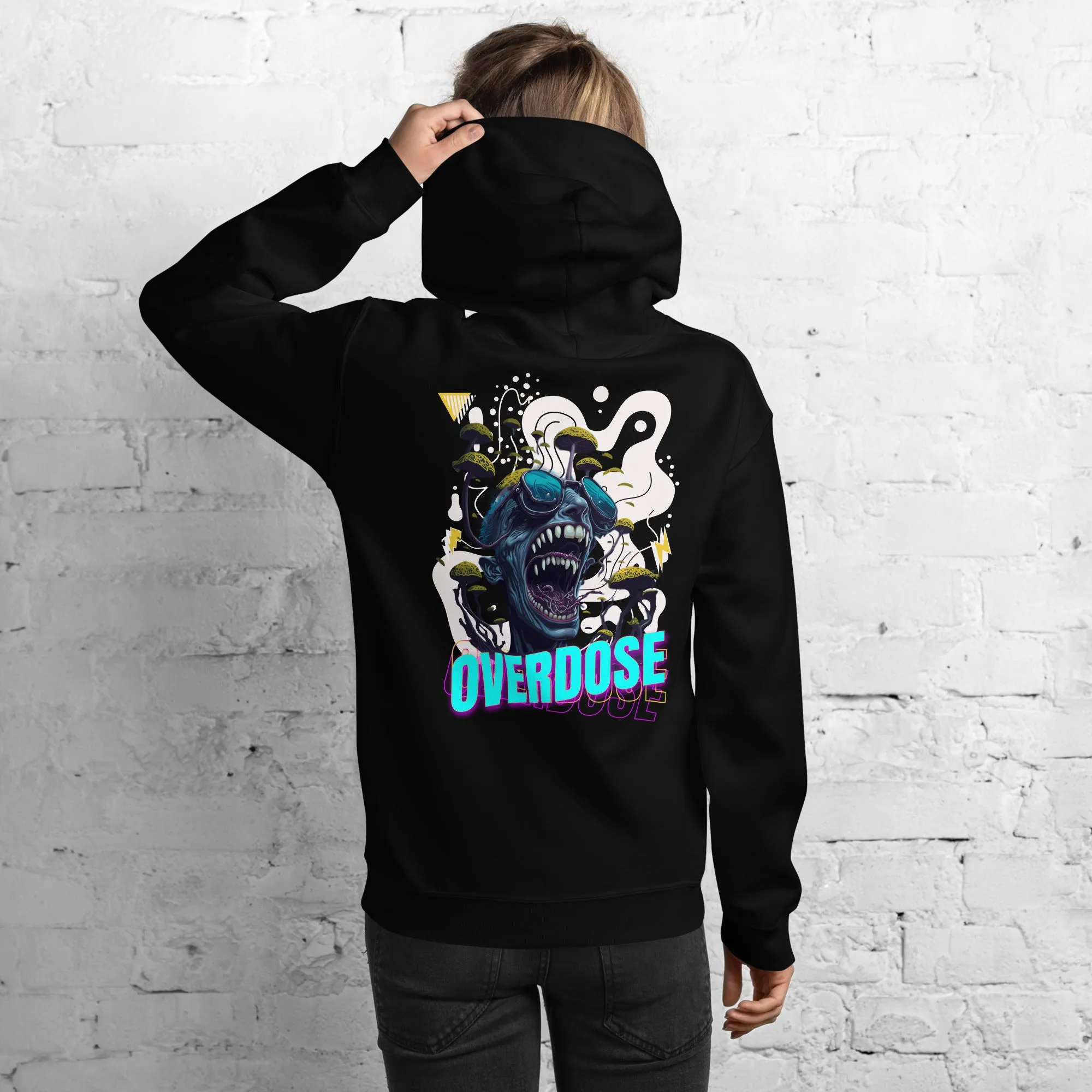 Techno Hoodie | Overdose Organism | Techno Streetwear
