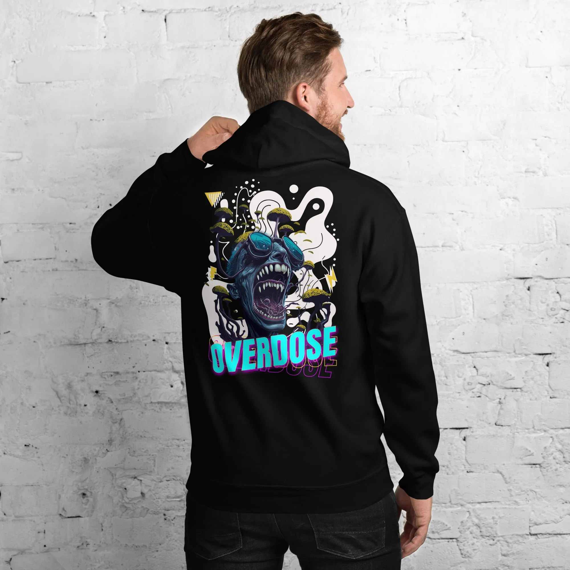 Techno Hoodie | Overdose Organism | Techno Streetwear