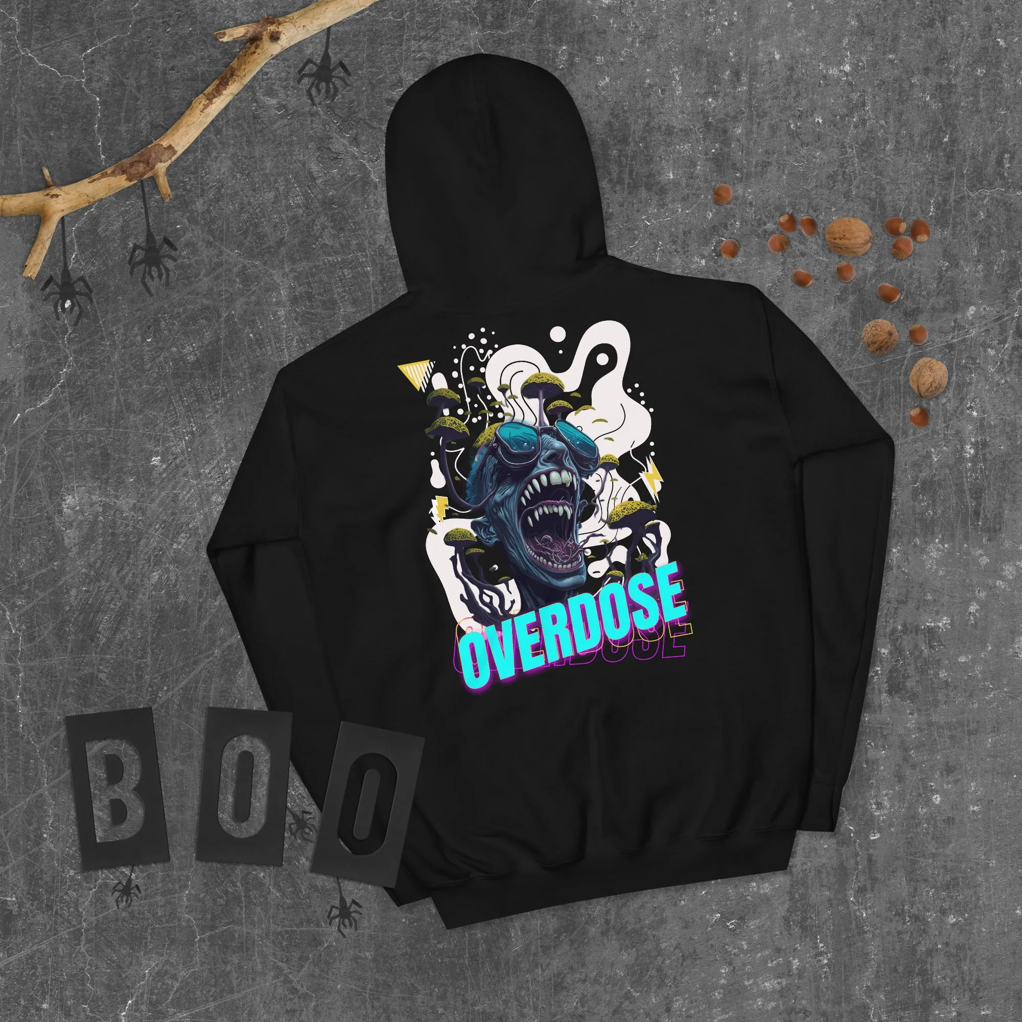 Techno Hoodie | Overdose Organism | Techno Streetwear