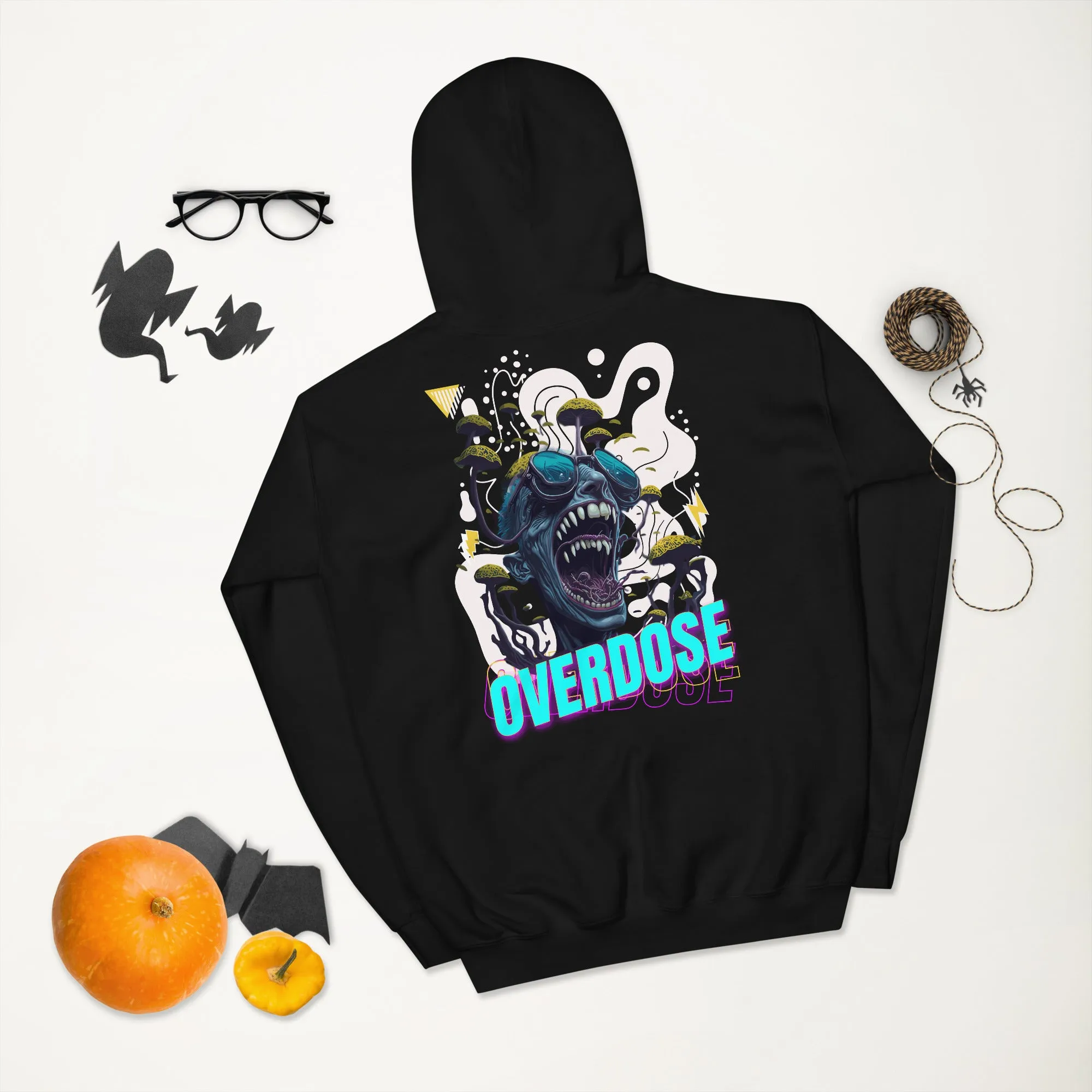 Techno Hoodie | Overdose Organism | Techno Streetwear