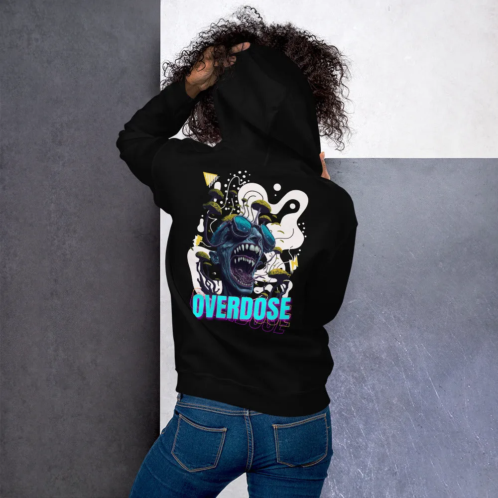 Techno Hoodie | Overdose Organism | Techno Streetwear
