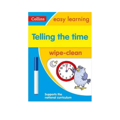 Telling the Time - Wipe Clean Book