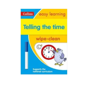 Telling the Time - Wipe Clean Book