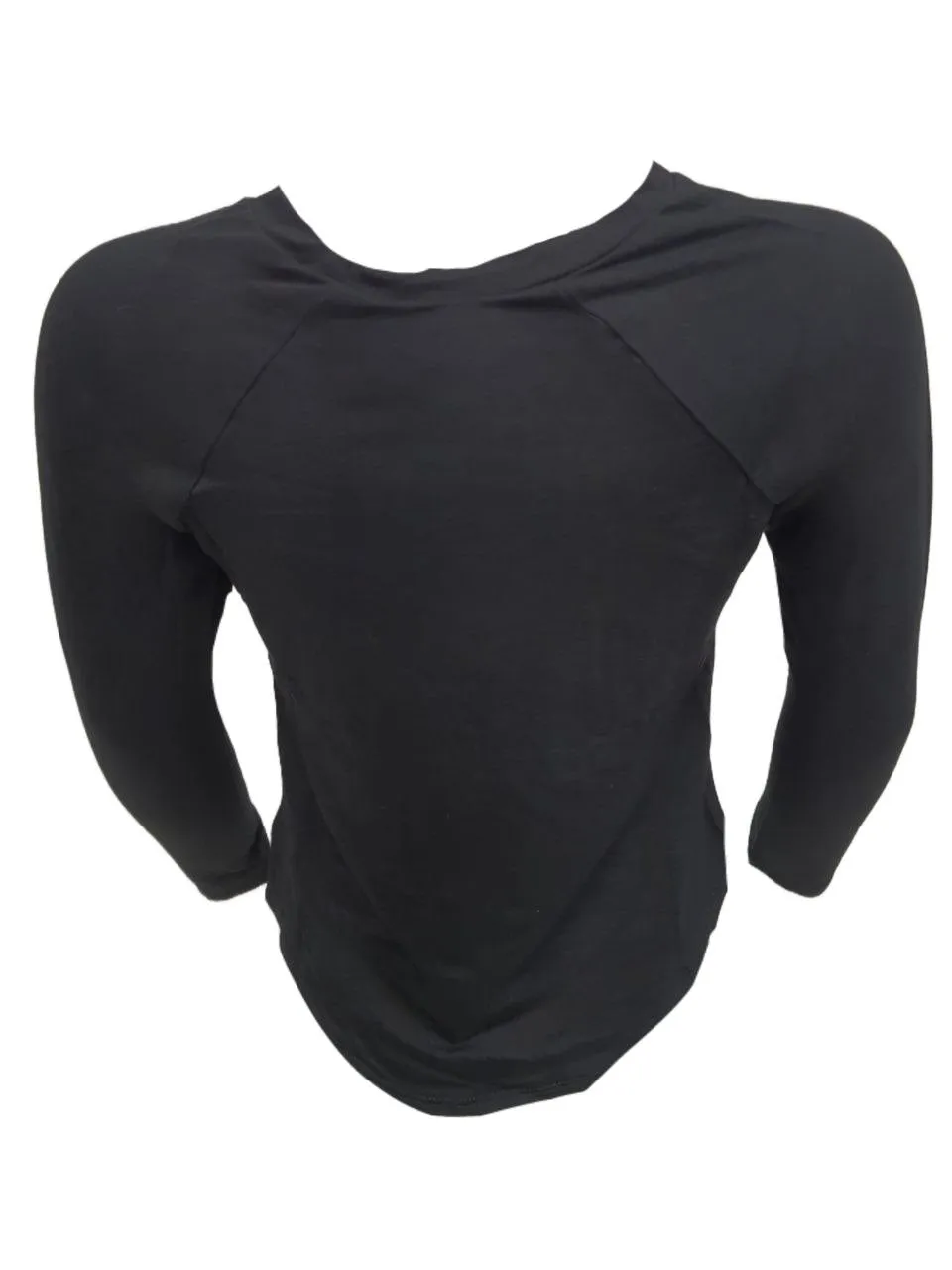 TEREZ Girl's Black Electric Unicorn Long Sleeve Shirt #322037854 6 Years NWT