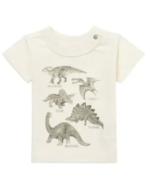 The Dino Moments T-Shirt - White - BABY