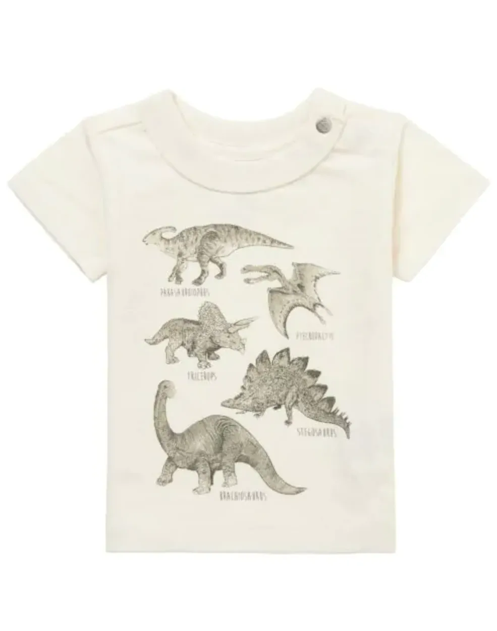 The Dino Moments T-Shirt - White - BABY