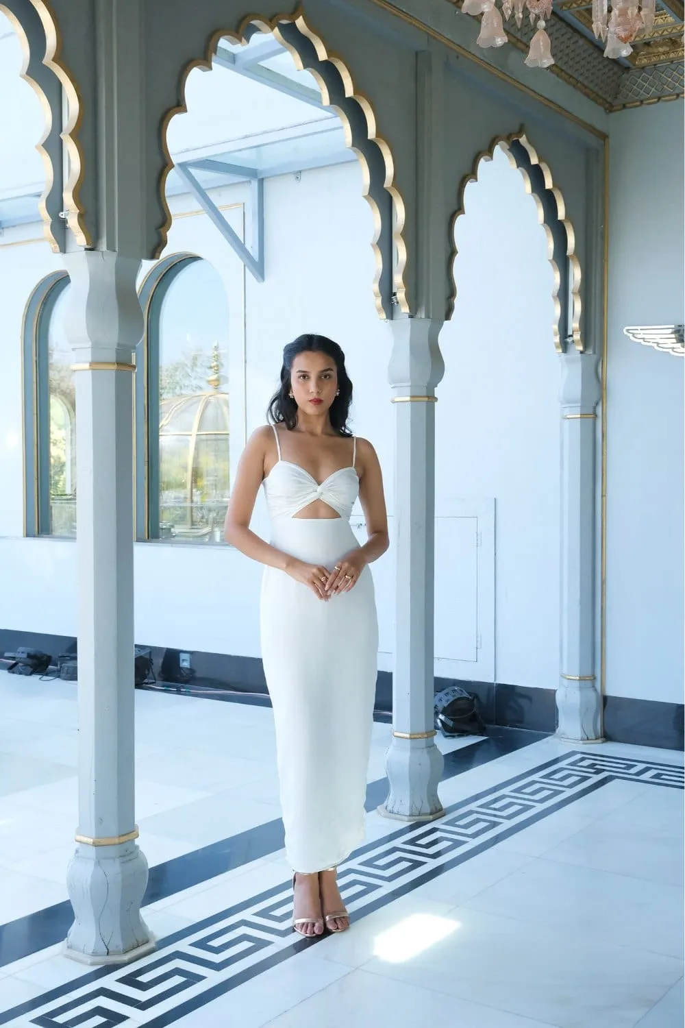 The Fiza White Dress