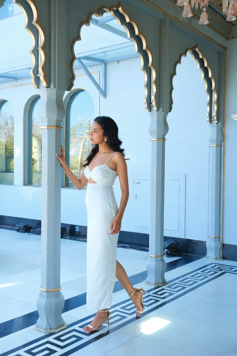 The Fiza White Dress