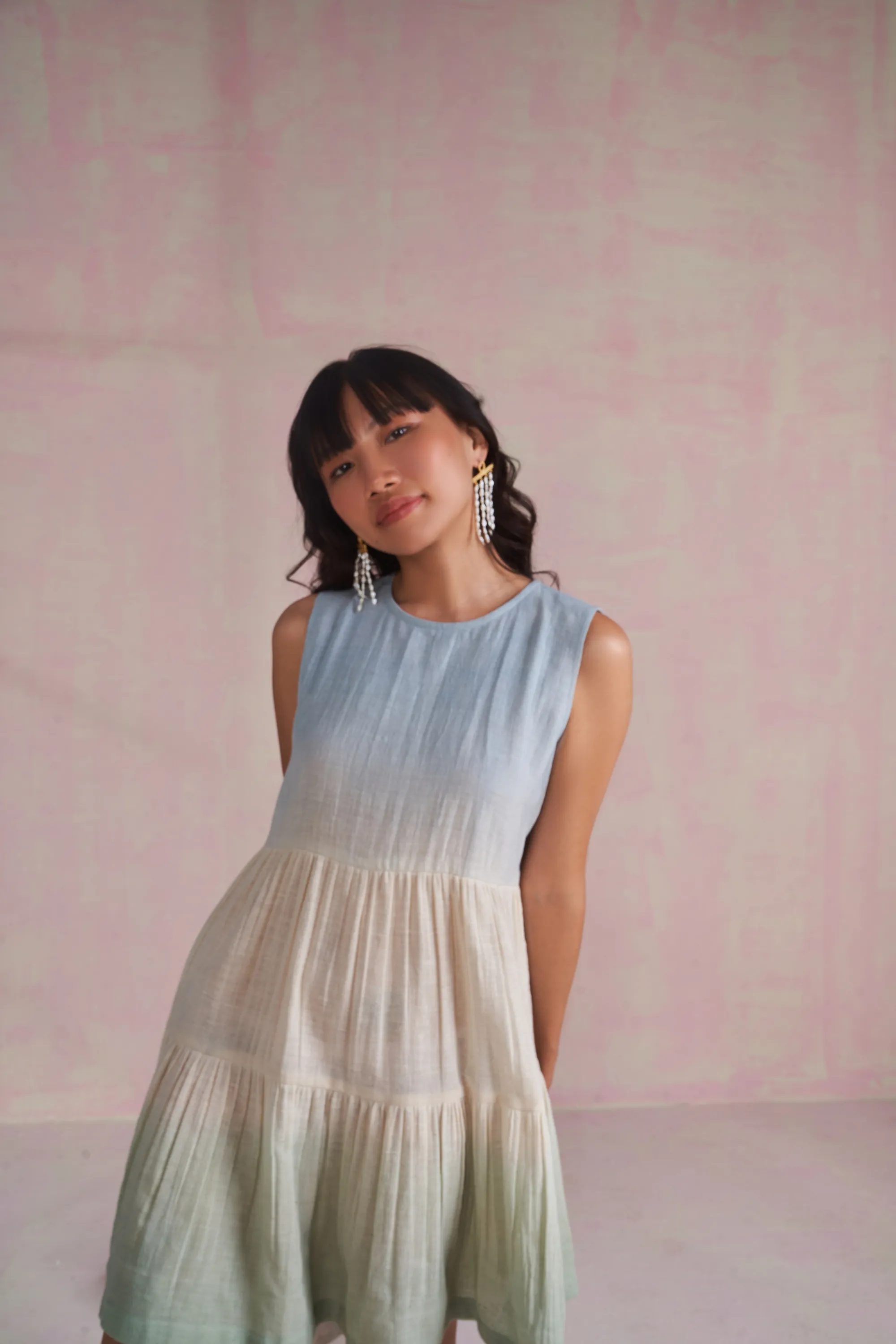 The Island kala cotton mini dress