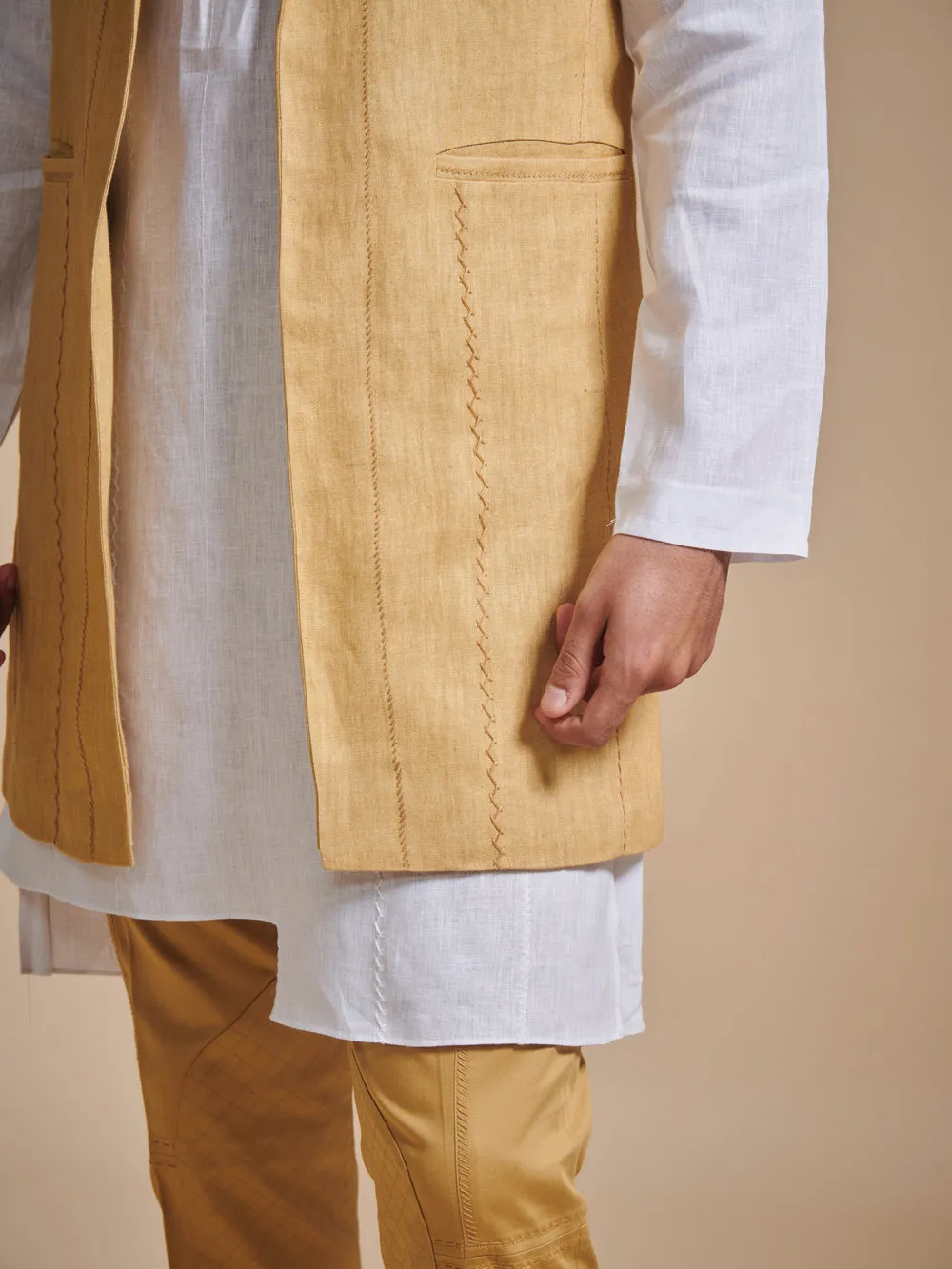 The Lapel Long Waistcoat