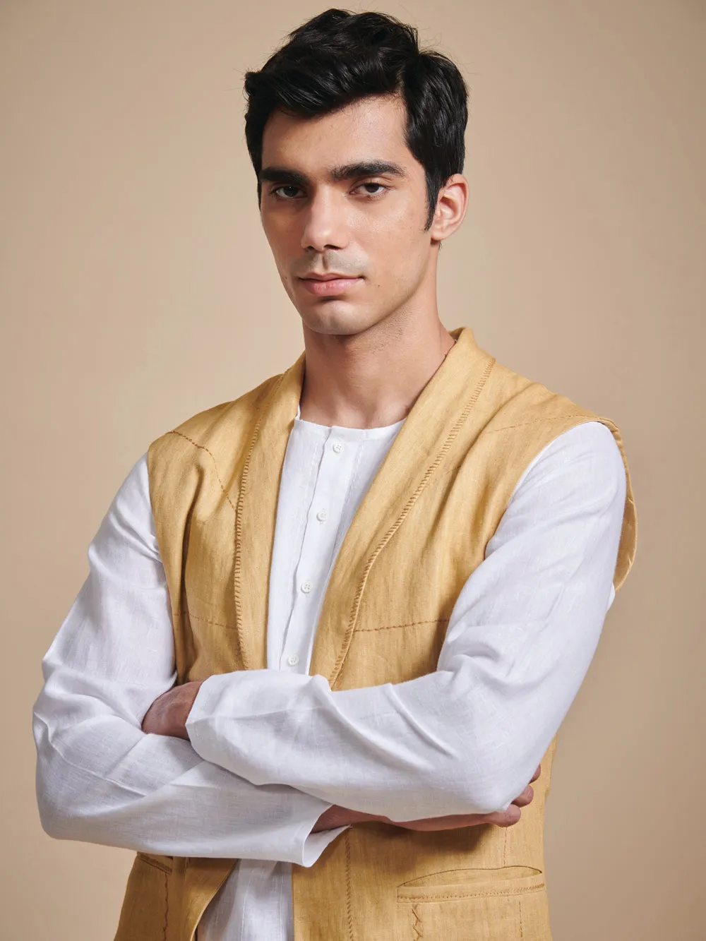 The Lapel Long Waistcoat