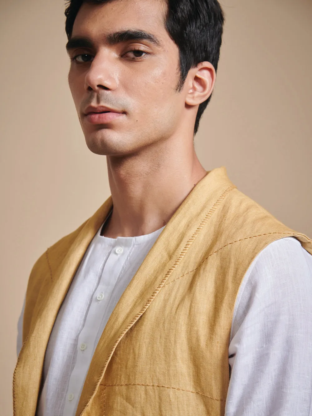 The Lapel Long Waistcoat
