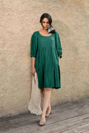 TIERED BALOON DRESS