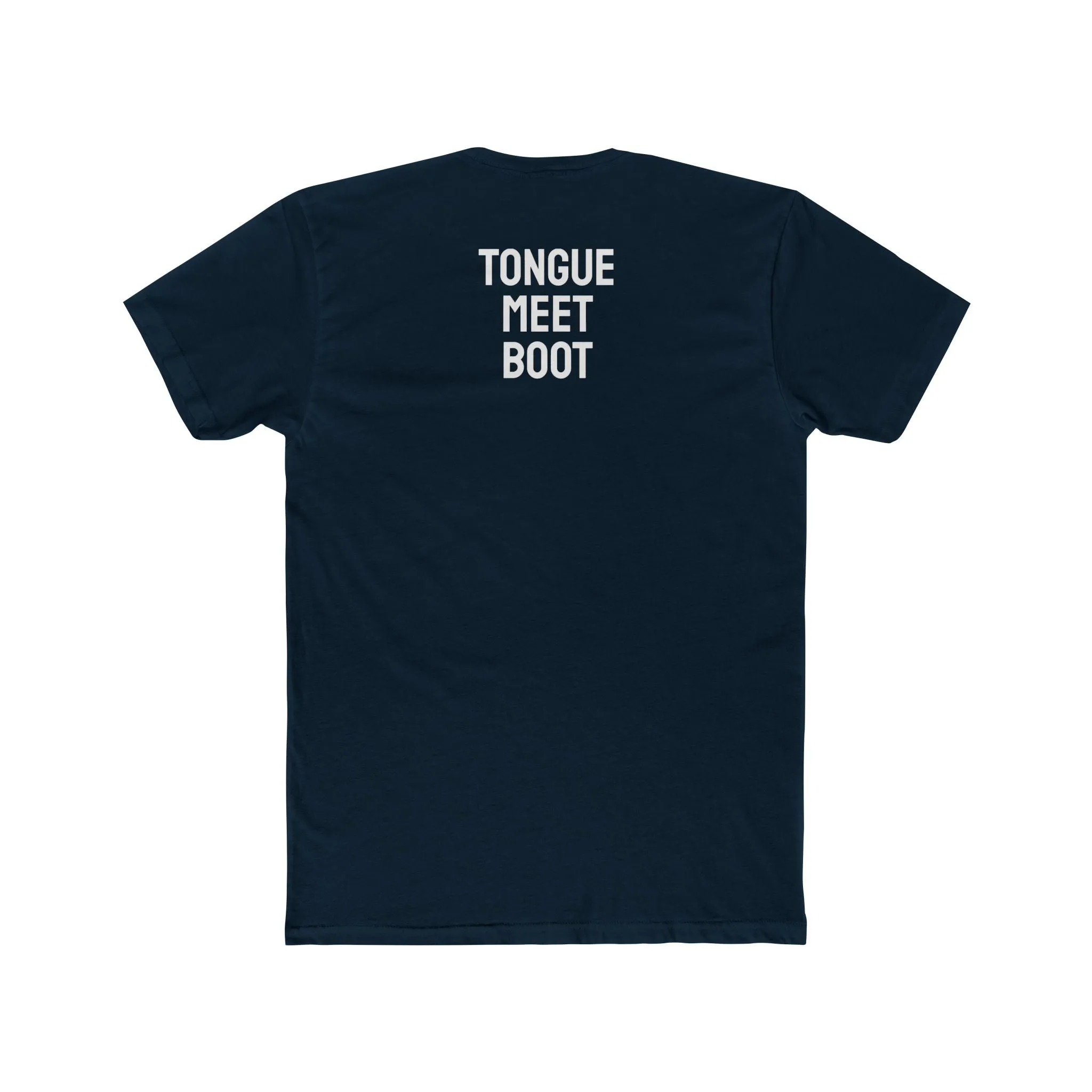 Tounge Meet Boot - Unisex Cotton Crew Tee