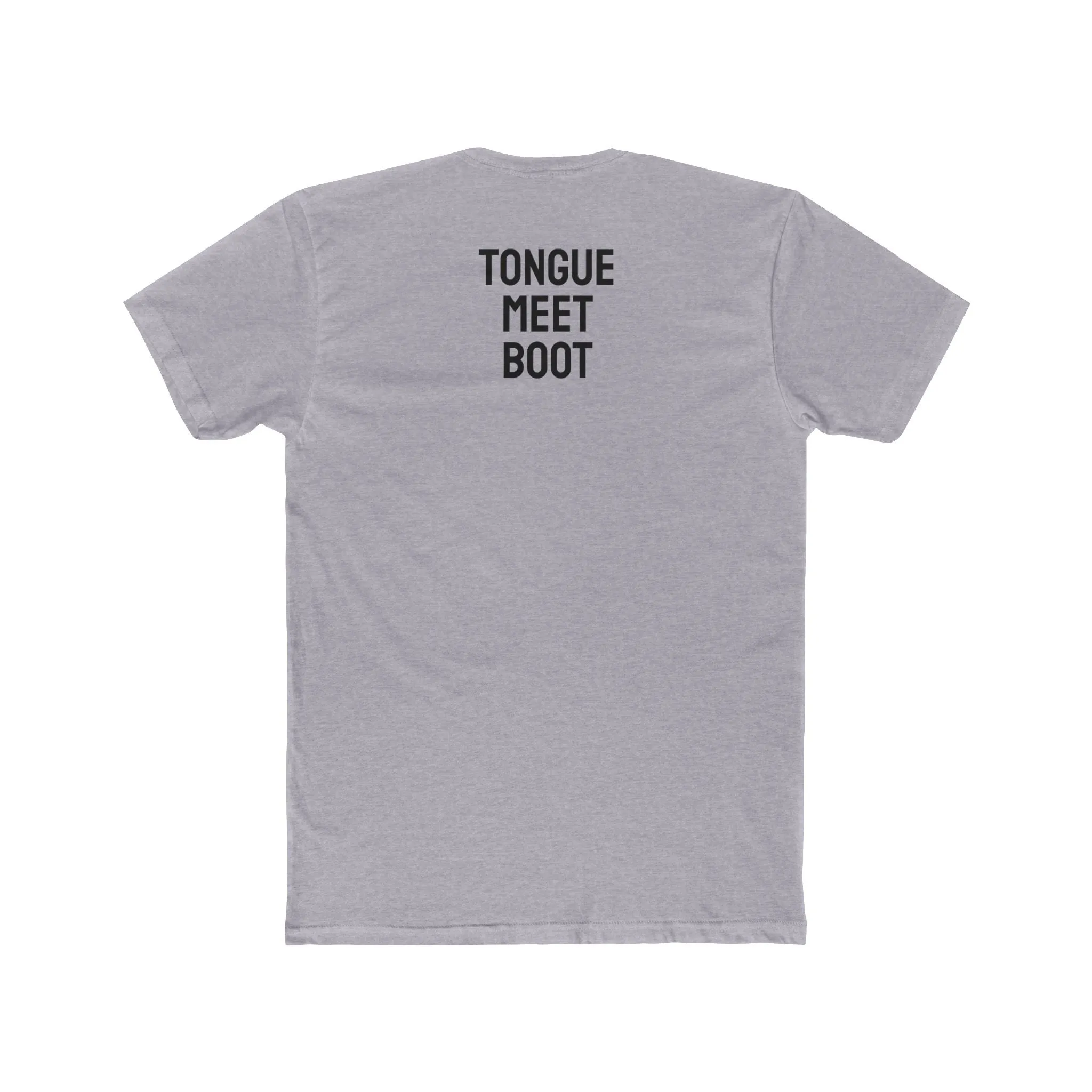 Tounge Meet Boot - Unisex Cotton Crew Tee
