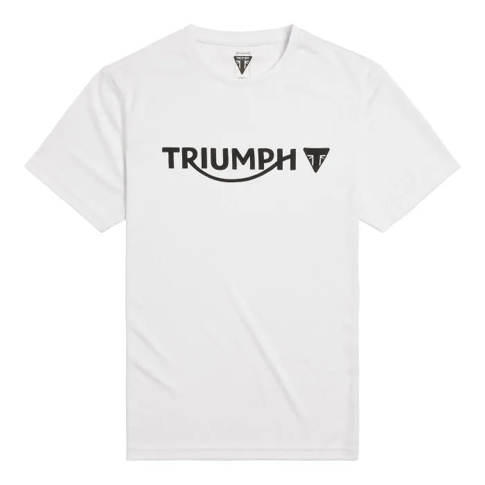 Triumph Rapid Dry Crew Neck T-Shirt - White