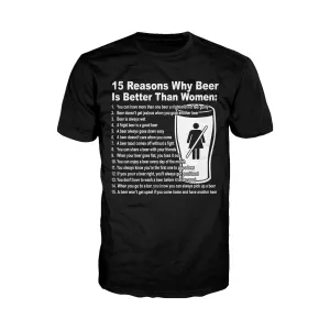 UA Just for Lolz Why Beer Is Better Men's T-shirt (Black)
